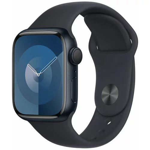 Apple Watch S9 GPS, 41mm, Midnight Aluminium Case, Midnight Sport Band - M/LID: EK000561205