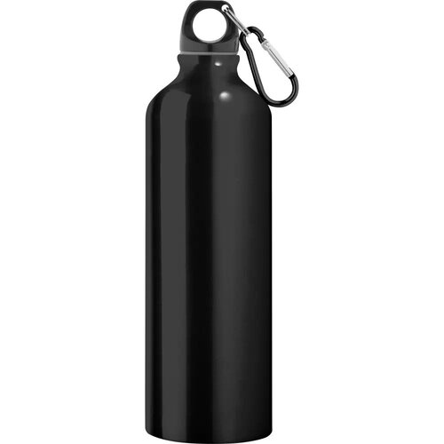  Fla&amp;scaron;ka alu hook l 750 ml s karabinom črna PROMOCIJA Slike