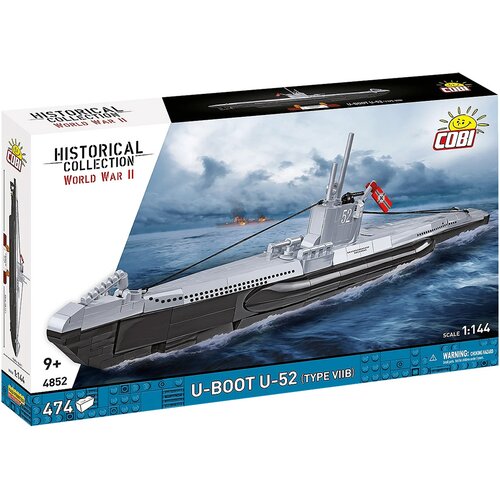 Cobi Toys COBI: podmornica U-52 (tip VIIB) iz 2. svetovne vojne &ndash; gradbeni komplet (4852) Cene