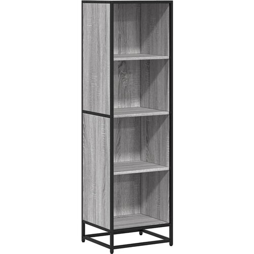 Maison Chic Knjižna omara - Knjižni regal siva sonoma 40x35x139 cm, (21723081) Slike