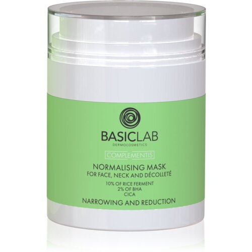 BasicLab Dermocosmetics Complementis maska za normalizacijo kože za mastno in mešano kožo 50 ml Cene