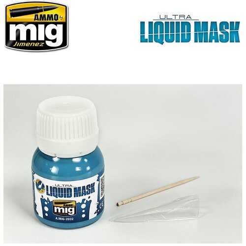 AMMO by MIG Jimenez ultra liquid mask (tečna maska za farbanje) Slike