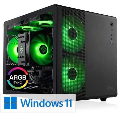 CSL Computer CSL Gaming PC M11930H, Intel Core Ultra 5 245KF (6x4200 MHz), GeForce RTX 5070, 32 GB DDR5-RAM, SSD 2 TB, Windows 11 Home, (5000312575) Cene