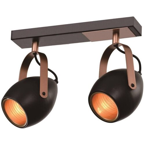 Candellux Lighting črna stropna svetilka 18x30 cm anica - candellux lighting Slike