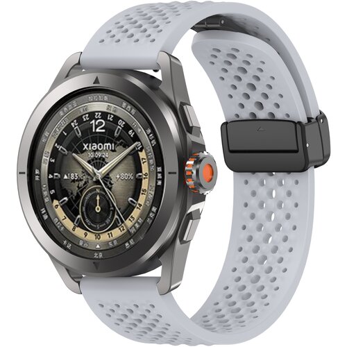 INF &scaron;portni silikonski pas za uro xiaomi watch S4 z magnetno zložljivo zaponko grey, (21562187) Cene