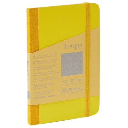  EcoquaPlus, notes, fabric, 80 lista, Fabriano, odaberite motiv 9x14 Tačke Žuta Cene