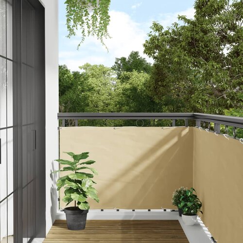 vidaXL Vrtno platno za zasebnost krem 400x90 cm PVC Cene