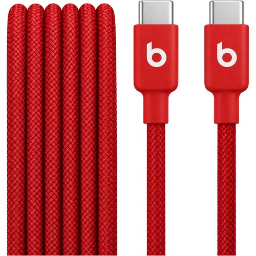 Apple Beats pleten USB-C v USB-C kabel rdeče barve dolžine 1.5m MDGF4ZM Cene