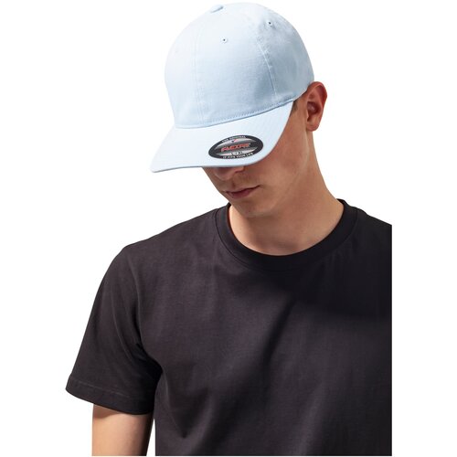 Flexfit Clothing washed cotton daddy's hat light blue Cene