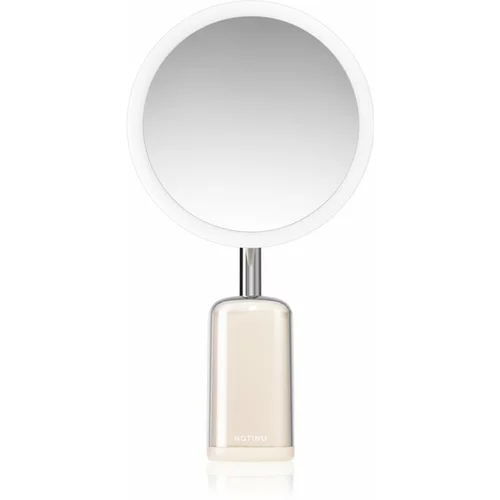 Notino Beauty Electro Collection Round LED Make-up mirror with a stand kozmetičko ogledalo s pozadinskim osvjetljenjem