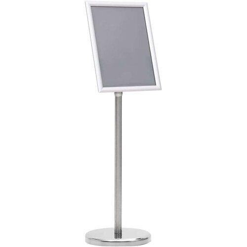 vidaXL Stalak za plakate A4 s postoljem srebrni od aluminijske legure Cijene