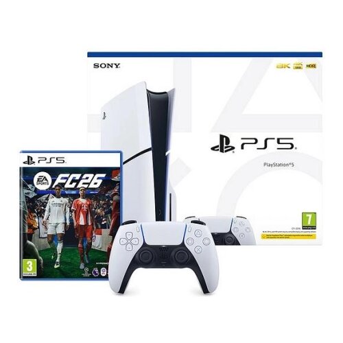 Sony Konzola, Playstation 5 Slim, EA FC26 VCH, Bijela Cijene