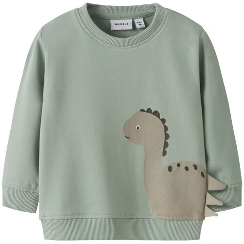 name it pulover DR 13246564 NBMNIXEN LS SWEAT BRU F zelena 68 Cene