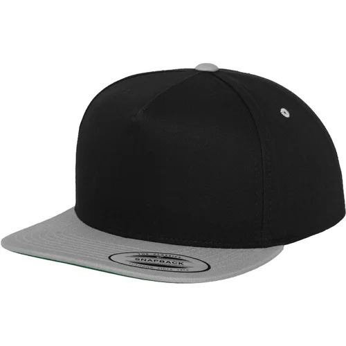 Flexfit Classic 5 Panel Snapback blk/silver