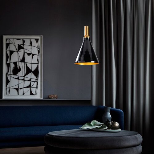 Opviq berceste - 206-S black chandelier Slike
