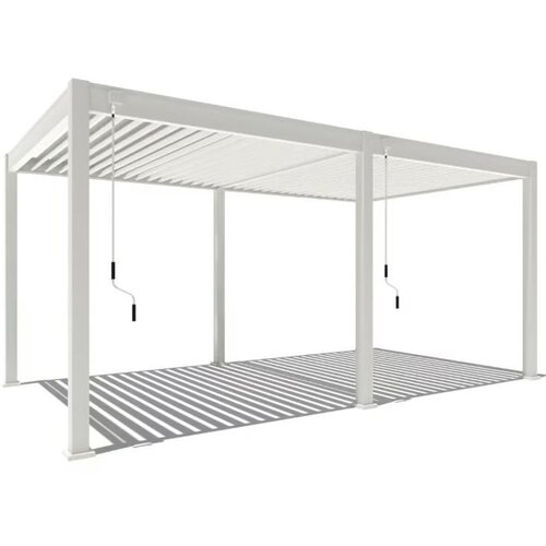 Top DELUXE ROJA PLAST - BIOKLIMATSKA PERGOLA &amp;ndash; ANTHARES - SAMOSTOJEČA/STENSKA - antrazit/bela z dostavo - tudi na obroke - preverite Slike
