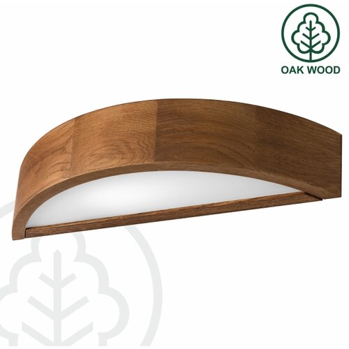  Brilagi - LED zidna svetiljka CARVALHO 1xE27/60W/230V hrast-tre&amp;scaron;nja Slike
