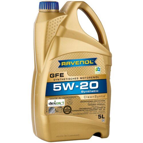RAVENOL Motorno ulje GFE 5W-20, 5 l Cene