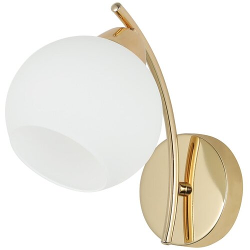 Candellux Lighting Bijela/u zlatnoj boji zidna lampa Amos &amp;ndash; Slike