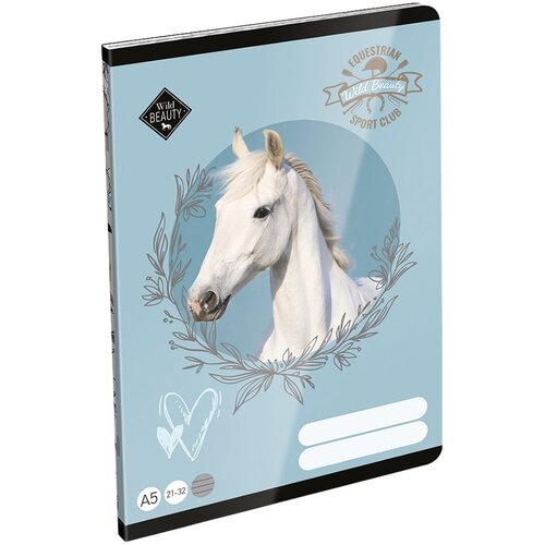 ICO ICO: LizzySuli Wild Beauty Sport Club črtan zvezek za 4. razred A5 21-32 Slike