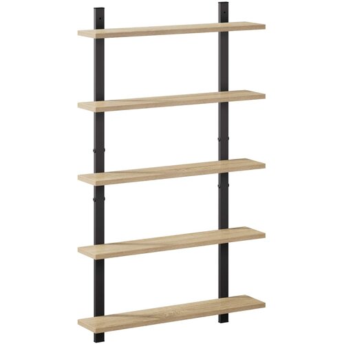  Polica na zidu Hrast sonoma 60.5 x 13.5 x 102.5 cm Slike