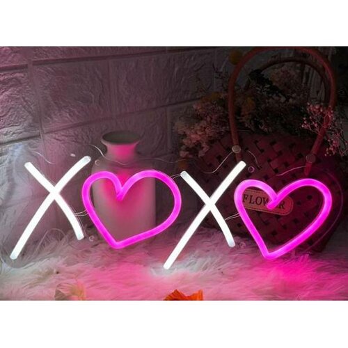 Neon LED svjetiljka "XoXo" FM-NS037 Cijene