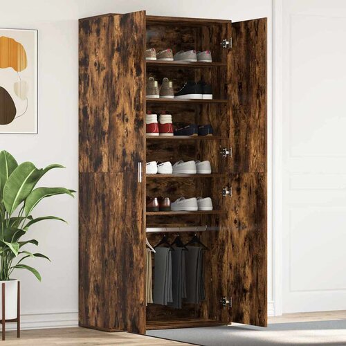  Ormar za cipele s policom Dimljeni hrast 80 x 39 x 178 cm Cene