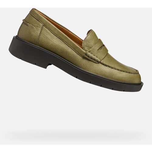 Geox Khaki women&amp;#039;s moccasins Spherica EC-1 - Women&amp;#039;s Slike