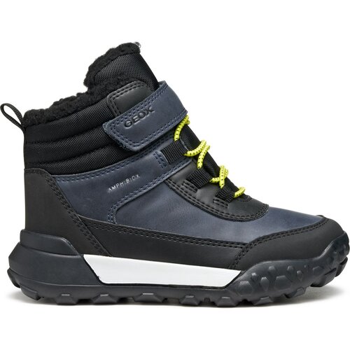 Geox škornji J46MBE J TREKKYUP B ABX C0749 0MEMS podloženi F navy/lime 29 Cene