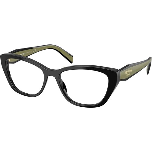 Prada PR19WV 03K1O1 L (53) Črna/Kristalna Slike