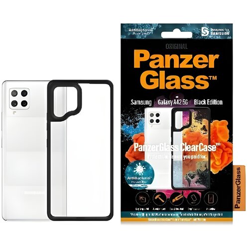 PanzerGlass ClearCase maska za Samsung Galaxy A42 5G - Crna Slike