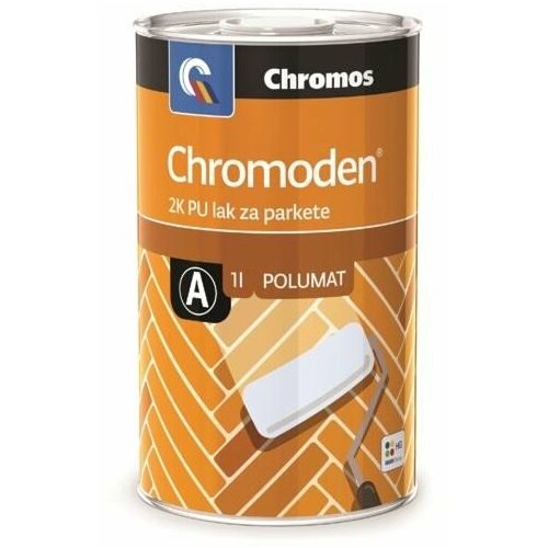 Chromos chromoden 2K pu lak za parket mat, komponenta a 1 l Slike