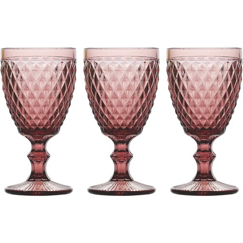 Tognana Set od 3 pehara Diamond, 30 cl, Ciklama Slike