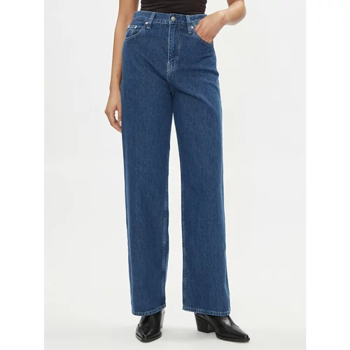 Calvin Klein Jeans Jeans hlače J20J223428 Modra Relaxed Fit