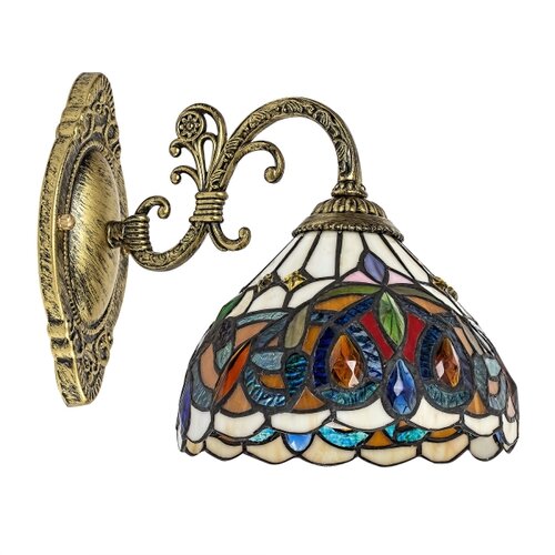 Brilagi tiffany vitražna zidna lampa luisa 1xE27/40W/230V Slike