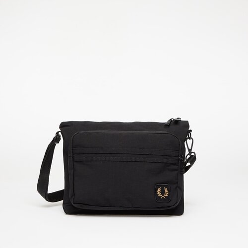 Fred Perry Nylon Badge Crossbody Bag Black Universal Cene