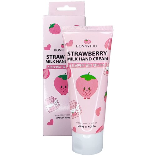 Bonnyhill strawberry milk hand cream 100ml Cene