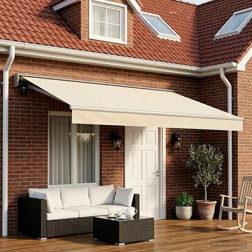 Zamjensko platno za tendu Krem 500 &times; 300 cm Poliester Cijene