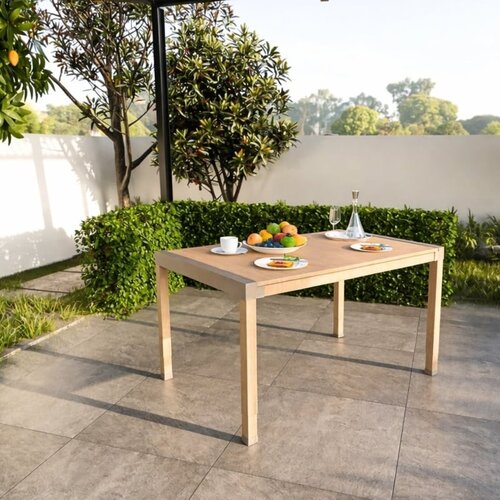  Pravougaoni drveni sto 64 x 100 x 73 cm bež Fixwood Fix-2054 Slike