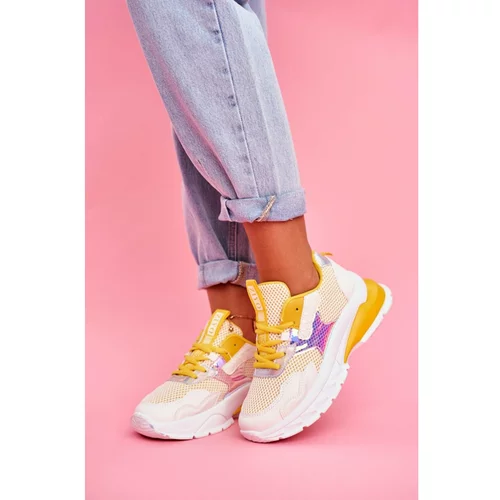 Kesi Women’s Sport Shoes Yellow Sportivo