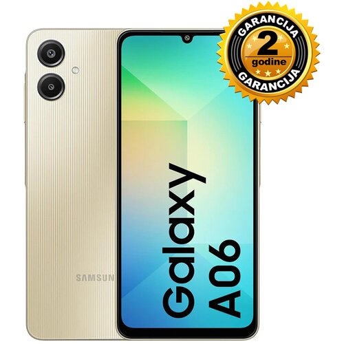 Samsung GALAXY A06 4+64GB GOLD Cijene