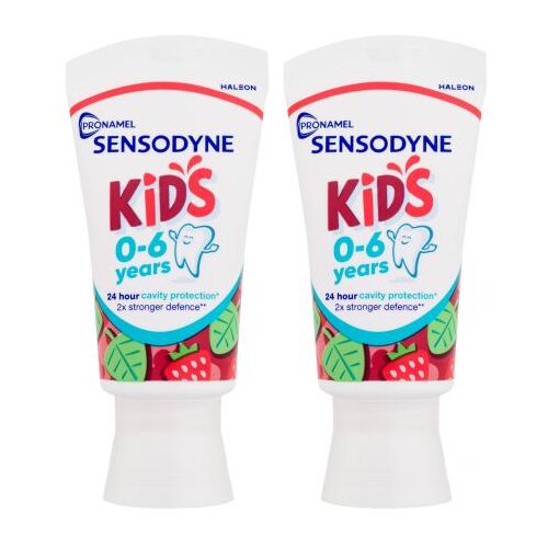 Sensodyne Pronamel Kids 0-6 Years Duo zobna pasta 2x50 ml Slike