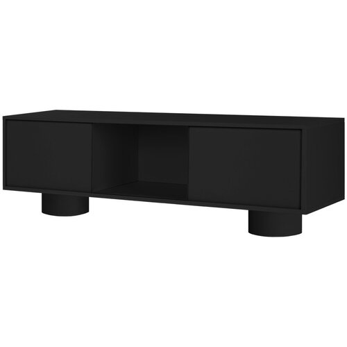 noo.ma Crna TV komoda 160x48x42 cm Taro &ndash; Cijene
