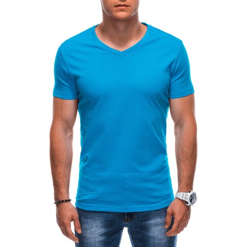 Edoti Men&amp;#039;s basic V-neck t-shirt EM-TSBS-0101 Slike