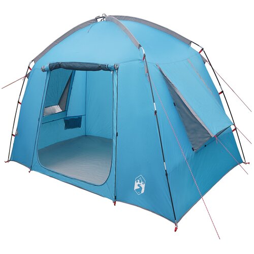vidaXL Kabinski &scaron;ator s krovom Plava 210 x 210 x 138 cm Poliester - Plava Za 3 osobe Cijene