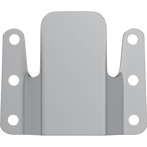  Držač za ravno montiranje 2 pcs Srebrno 75 x 66 x 1,4 mm Čelik Slike