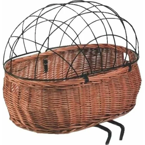 Basil pluto dog bicycle basket nature
