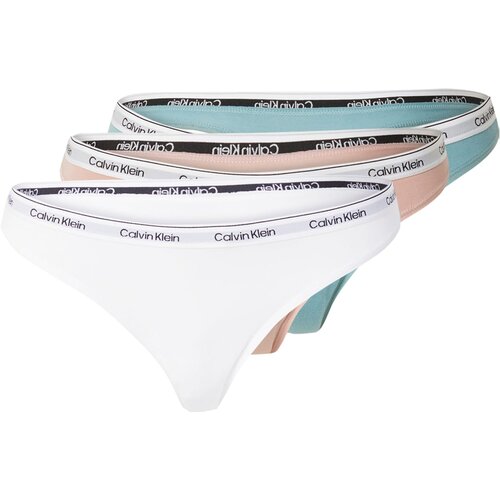 Calvin Klein Underwear Tangice pesek / turkizna / črna / bela Cene