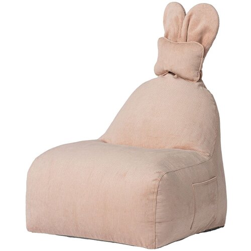 The Brooklyn Kids Svetlo rožnata otroška vreča za sedenje Funny Bunny – Cene