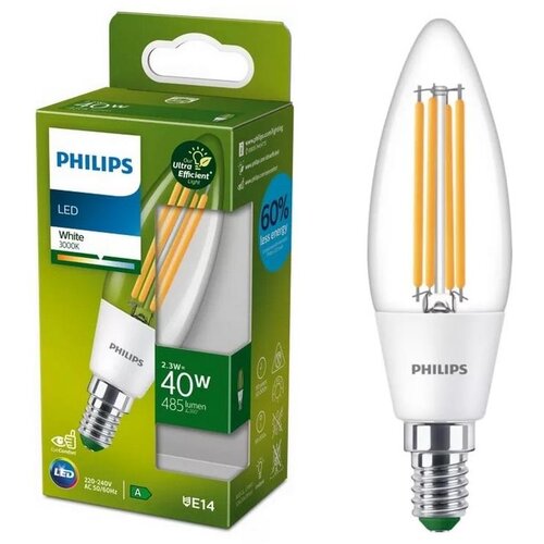 Philips led sijalica ultraefficient vintage B35 E14/2,3W/230V 3000K Cene